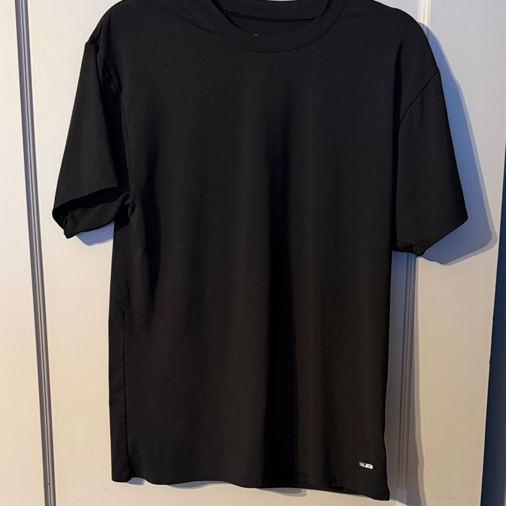 Champion Black Short Sleeve Duo Dry Tee